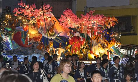 山形飛龍|とうほく風景印めぐり「夏宵まつりで舞われる飛龍太鼓の龍」（。